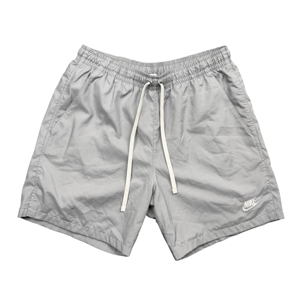 Nike Shorts Men M Gray Woven Mesh Lined Athletic Casual Performance AR2382-077